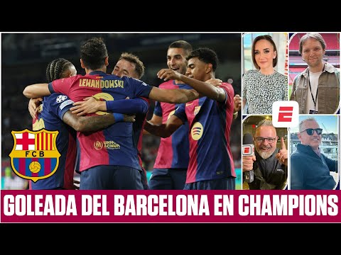 Barcelona PERDIÓ invicto de HANSI FLICK vs Monaco. Lamine anotó su 1er gol en Champions | Exclusivos