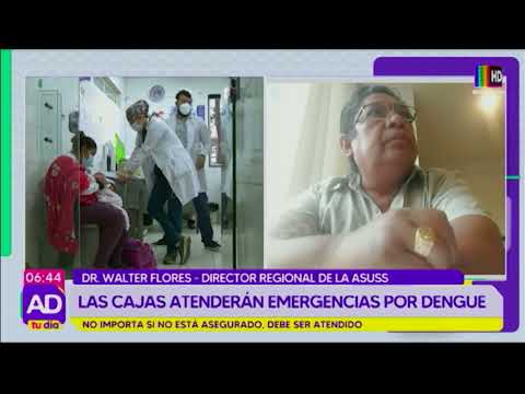 Las cajas de salud atenderán emergencia por dengue