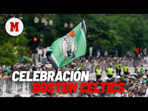 Boston Celtics celebran su título 18 en la NBA I DIRECTO  WCVB