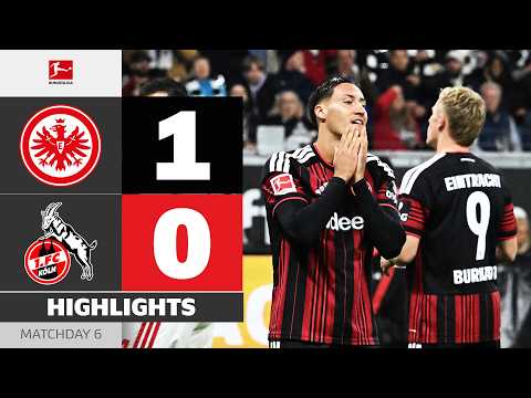 [분데스리가] 아인트라흐트 프랑크푸르트 vs 1. FC KÖLN 하이라이트 (6R) | 프랑크푸르트, 막판 역전승!