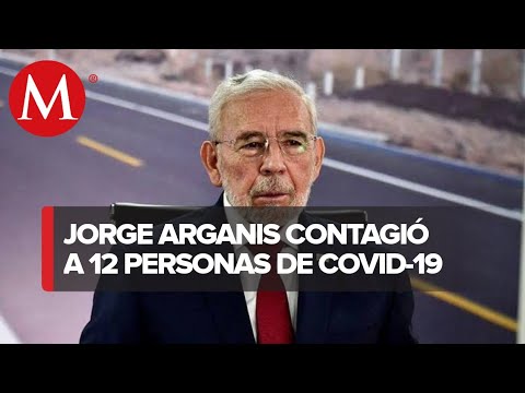 Contagie? a 12 personas de covid-19, revela Jorge Arganis, titular de la SCT