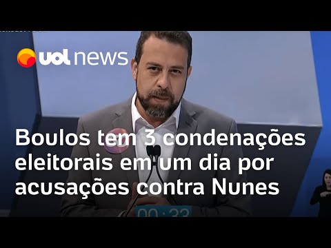 Boulos recebe 3 condenações eleitorais em um dia por posts com acusações contra Ricardo Nunes