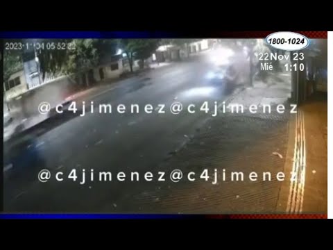 México: Conductor supuestamente ebrio atropelló a trabajador municipal