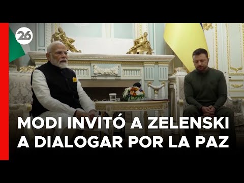 Modi a Zelenski: El camino siempre debe ser el diálogo