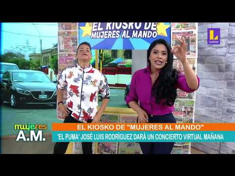 Jose Luis Rodriguez El Puma promociona concierto virtual (20-11-2020)