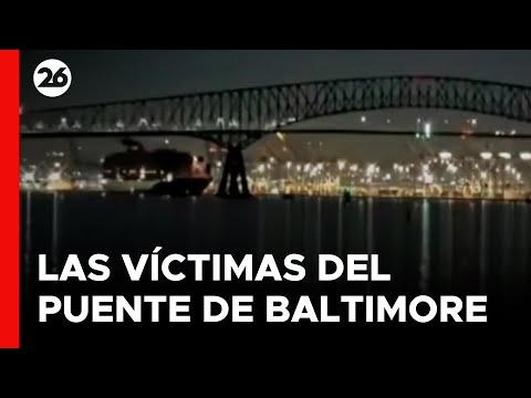 EEUU | Recuperan dos cuerpos tras el colapso del puente en Baltimore