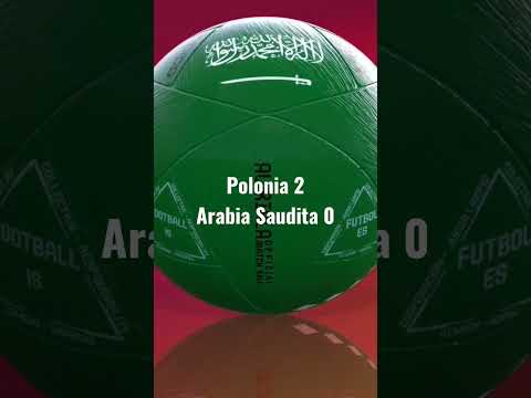 Polonia 2 Arabia Saudita 0 en el mundial de QATAR 2022