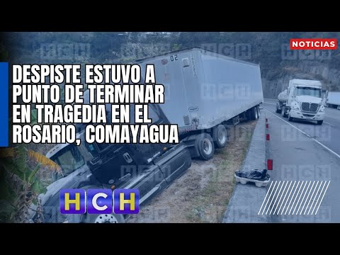 Despiste estuvo a punto de terminar en tragedia en El Rosario, Comayagua