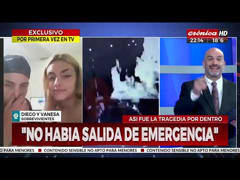 Sobrevivientes de la tragedia del bar de San Miguel hablaron por primera vez en TV