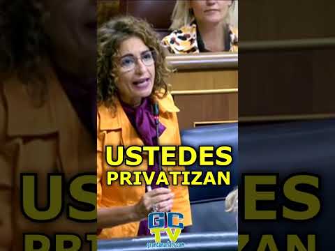 Ustedes privatizan los Servicios Públicos Montero #pp #vox #xumar #psoe #podemos