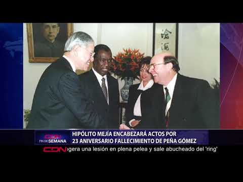 Hipólito Mejía encabezará este lunes actos por el 23 aniversario fallecimiento de Peña Gómez