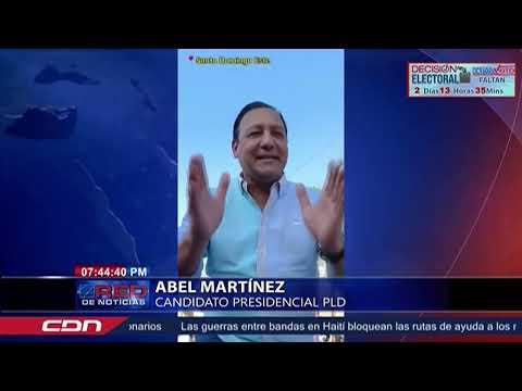 Abel Martínez dice habrá un diluvio de votos morados en SDE