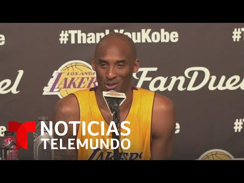 Kobe Bryant se despidió de la NBA reconociendo la importancia de los latinos | Noticias Telemundo