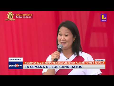 ? Punto Final | Encuestas arrojan empate técnico entre Keiko Fujimori y Pedro Castillo