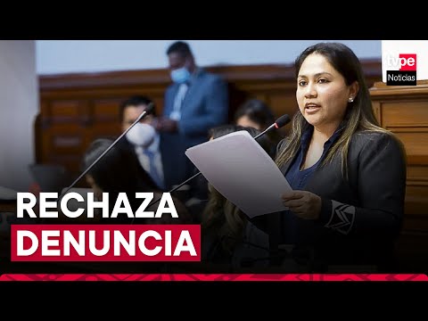Congreso: Heidy Juárez reitera que no reportó sueldo a sus trabajadores