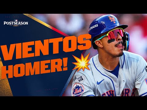 Mets take an EARLY LEAD behind Mark Vientos FIRST Postseason home run!