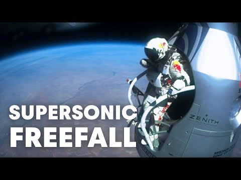 Felix Baumgartner's supersonic freefall from 128k' - Mission Highlights