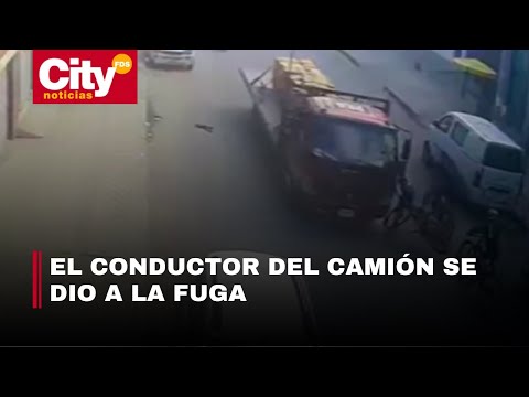 Menor de 12 años fue arrollado por un camión en Soacha | CityTv