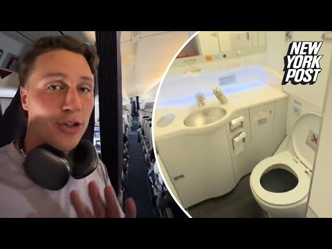 Travelers marvel at unique location of plane’s bathrooms: ‘This looks luxury to me’