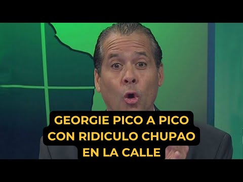 GEORGIE NAVARRO SE ENFRENTA A RIDICULO CHUPAO EN LA CALLE