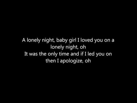 The Weeknd - A lonely night lyrics