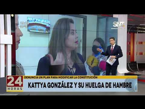 Kattya González y su huelga de hambre