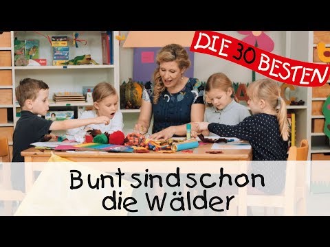 👩🏼 Bunt sind schon die Wälder - Singen, Tanzen und Bewegen || Kinderlieder