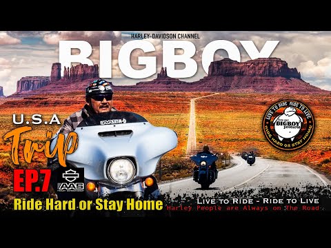 BIGBOY CHANNEL HarleyonRoute66EP.7:วิวอลังการที่Utahที่นี่คือ1ที่ในBucketLi