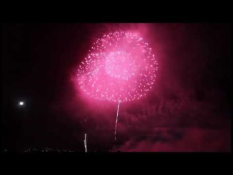 Independence Day Fireworks Display at the Queens Park Savannah