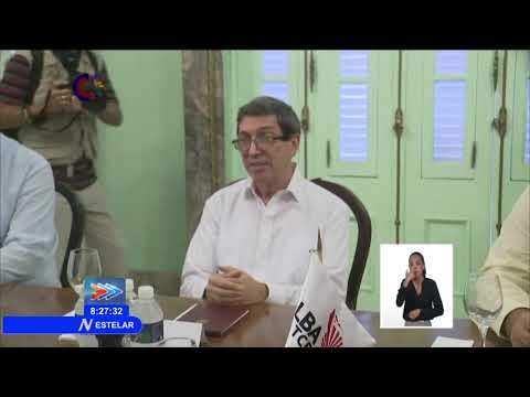 Intercambia Canciller de Cuba con Secretario Ejecutivo del ALBA-TCP
