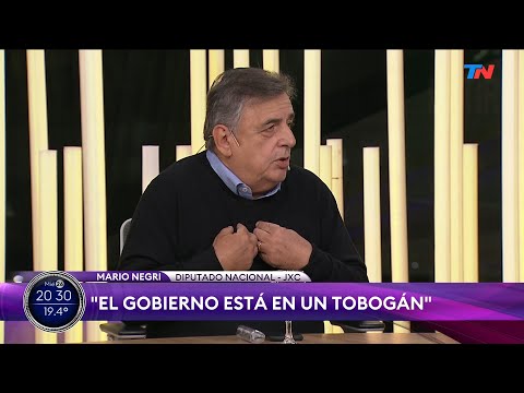 El gobierno está en un tobogán: Mario Negri, Diputado Nacional de JXC