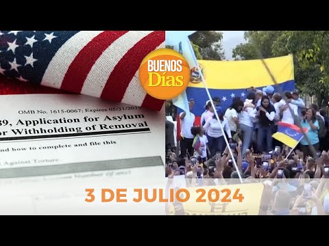 Noticias en la Mañana en Vivo ? Buenos Días Miércoles 3 de Julio de 2024 - Venezuela