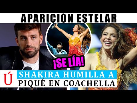 Shakira SE ROBA EL SHOW en Coachella y HUMILLA a Piqué con Milan y Sasha y a Clara Chía en directo