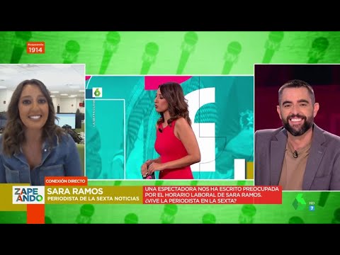 La divertida respuesta de Sara Ramos a si vive en laSexta: Tengo una casa