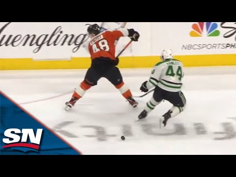 Morgan Frost Sets Up Sean Walker With SLICK Between-The-Legs Pass To Put Flyers On Board