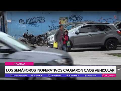 Los semáforos inoperativos causaron caos vehicular