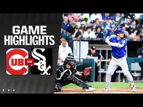 Cubs vs. White Sox Game Highlights (8/10/24) | MLB Highlights