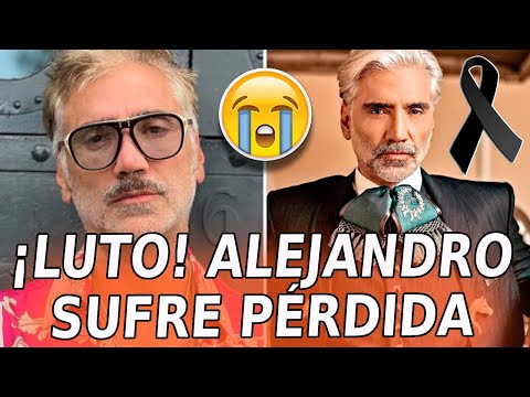 Alejandro Fernández SUFRE una TRISTE PÉRDIDA