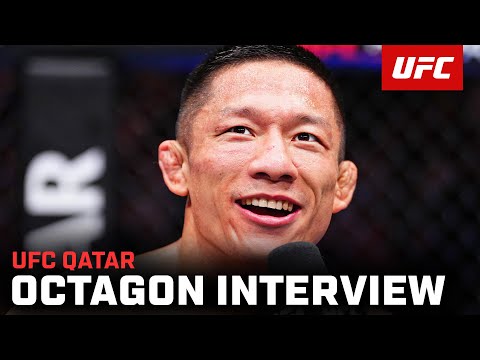 Kyoji Horiguchi Octagon Interview | UFC Qatar