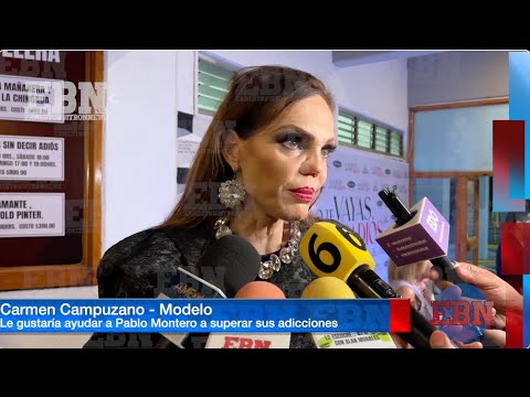 CARMEN CAMPUZANO QUIERE AYUDAR A PABLO MONTERO A SALIR DE SUS ADICCI0NES COMO ELLA LO HIZO