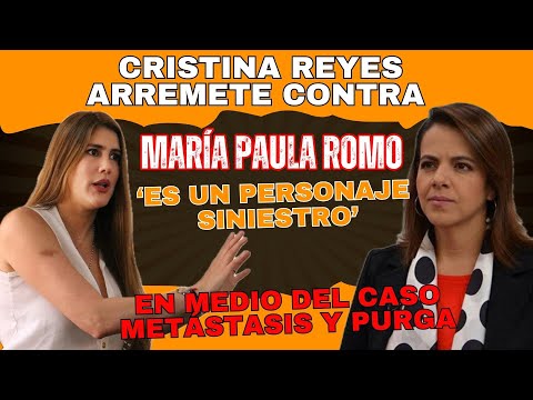 Cristina Reyes arremete contra  Romo:Es un personaje siniestro en medio del Caso Metástasis y Purga