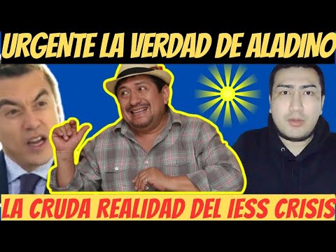URGENTE ALADINO en INTENSIVA ¡La verdad! | LA VERDADERA CRISIS en el IESS