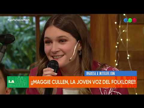 Maggie Cullen, de La Voz Argentina a presentar su primer disco de folclore - La Peña de Morfi 2023