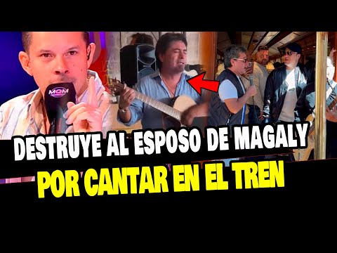 MARIO HART DESTRUYE AL ESPOSO DE MAGALY MEDINA POR CANTAR EN EL TREN DE CUZCO