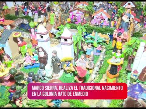 #Notifides |  Marco Sierra, realiza el tradicional nacimiento en la colonia Hato de Enmedio.