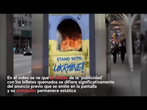 Falso: Un anuncio en EEUU llama a no ayudar a Israel, sino solo a Ucrania