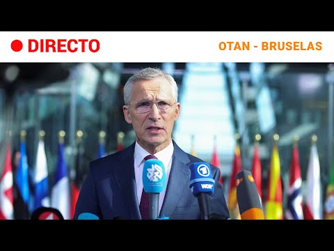 OTAN - STOLTENBERG  EN DIRECTO: REUNIÓN de los MINISTROS de DEFENSA en BRUSELAS | RTVE Noticias