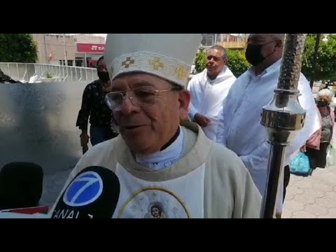 Margarito Salazar celebró su quinto aniversario como Obispo de Matehuala