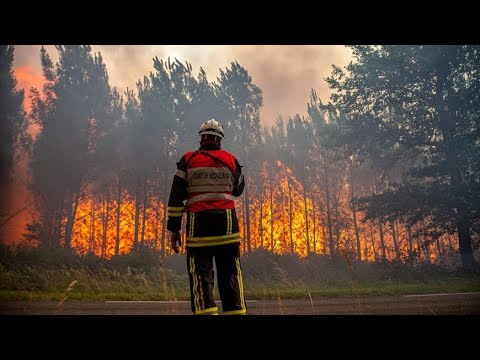 Sécheresse : ces pompiers volontaires qui sacrifient leur vie personnelle pour éteindre les incen…