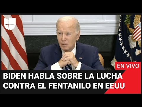 Biden habla sobre la lucha contra el fentanilo en EEUU